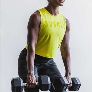 NWT NOBULL Women's Muscle Tank - XXL - Neon Yellow
